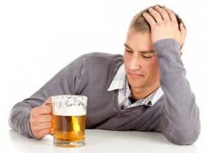 man drinking beer how to stop