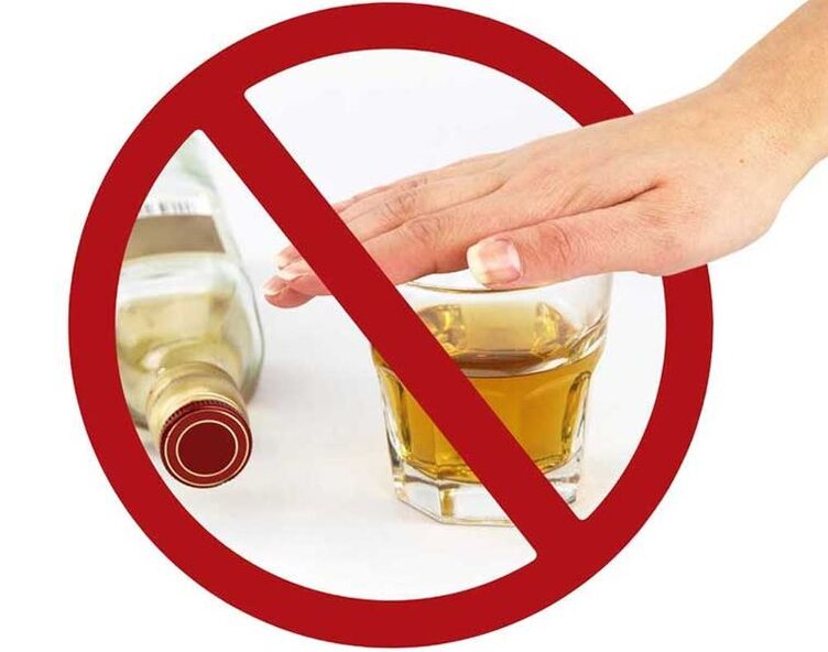 Prohibition of alcohol before going to the dentist
